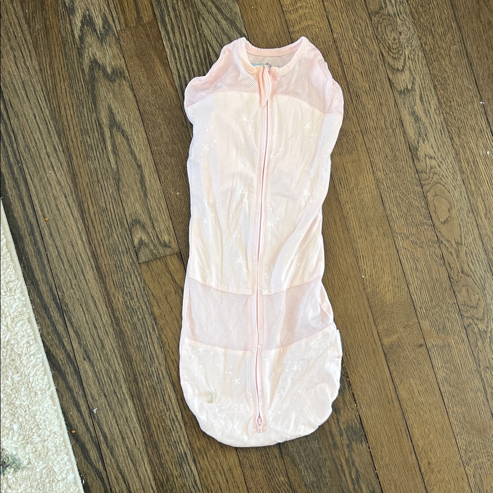 Soft Pink Baby Sleep Sack